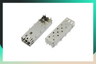 Through Hole SFP Module Connector 1489779-1 With Metal EMI Without Light Pipe Solder Type